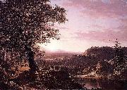 Frederic Edwin Church July Sunset, Berkshire County, Massachusetts France oil painting artist